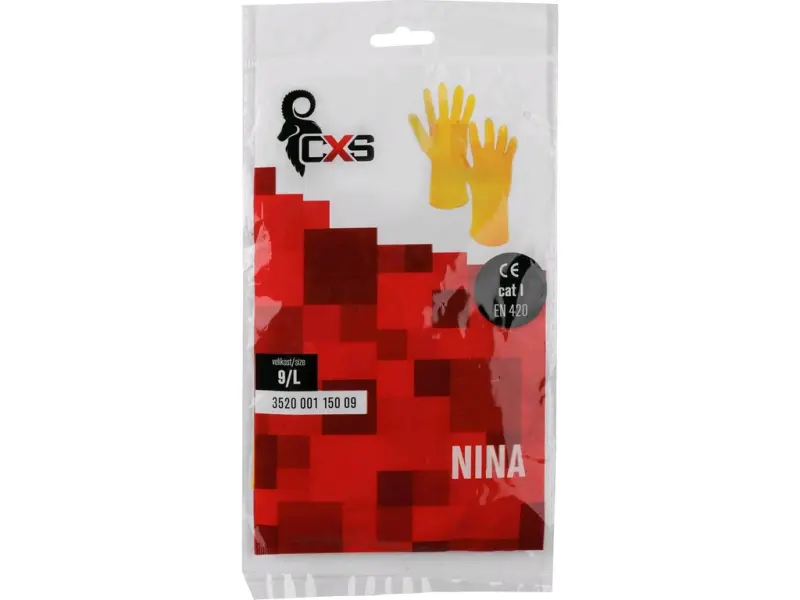Povrstvené rukavice NINA, vel. 10