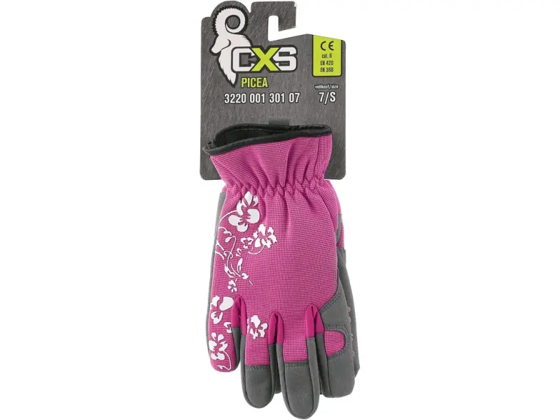 Kombinované rukavice PICEA, s blistrem