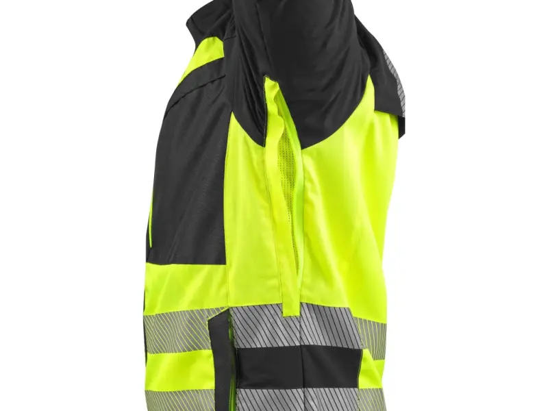 Blůza CXS NAOS HV, pánská, černá-žlutá Hi-Vis, reflexní pruhy, vel. 48