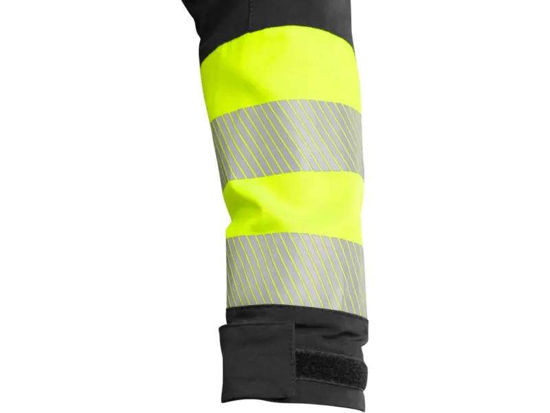 Blůza CXS NAOS HV, pánská, černá-žlutá Hi-Vis, reflexní pruhy, vel. 48