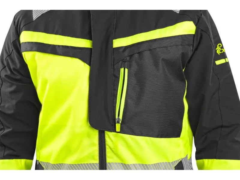 Blůza CXS NAOS HV, pánská, černá-žlutá Hi-Vis, reflexní pruhy, vel. 62
