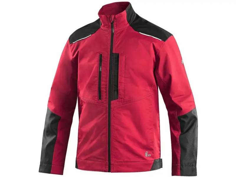 Blůza CXS SOLIS, pánská, červeno-černá, vel. 52