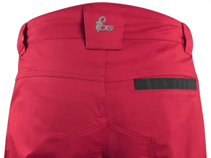 Kalhoty CXS SOLIS pánské, červeno-černé, vel. 52