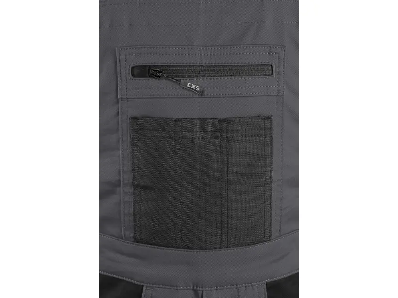 Zahradníky CXS SOLIS pánské, šedo-černé, vel. 50