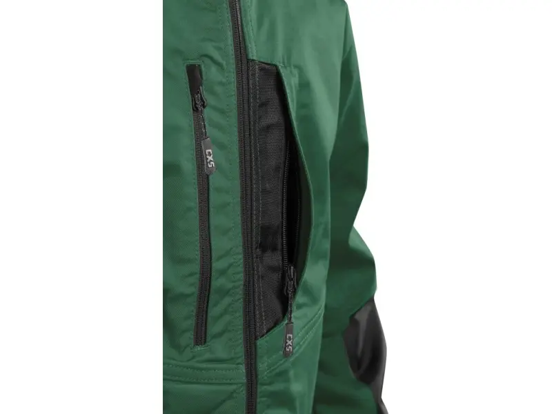 Blůza CXS SOLIS, pánská, zeleno-černá, vel. 64