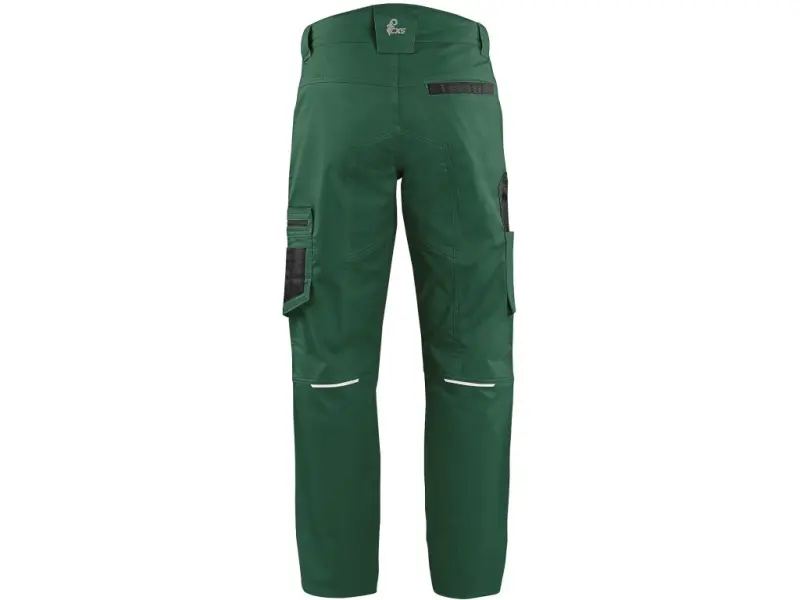 Kalhoty CXS SOLIS pánské, zeleno-černé