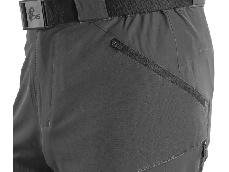 Kalhoty CXS BOISE, pánské s odepínacími nohavicemi, antracitová, vel. 46
