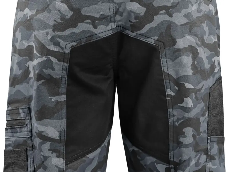 Kalhoty CXS SOLIS pánské, maskáčovo-černé, vel. 48