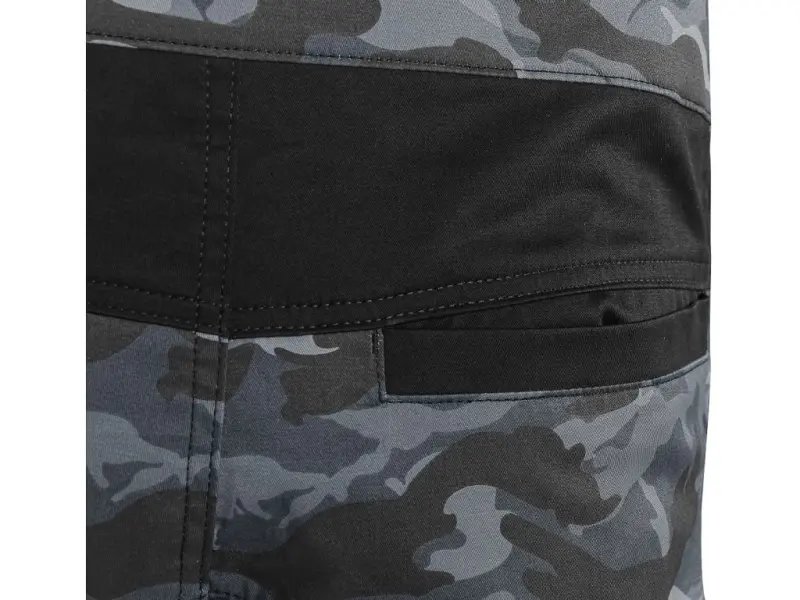 Zahradníky CXS SOLIS pánské, maskáčovo-černé, vel. 52