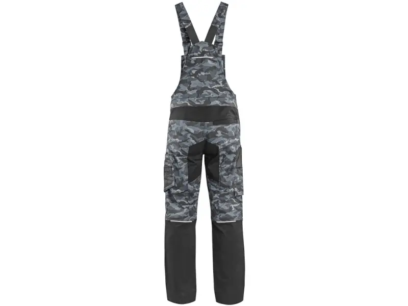 Zahradníky CXS SOLIS pánské, maskáčovo-černé, vel. 64