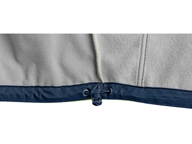 Bunda CXS BENSON, výstražná, softshell, pánská, žluto-modrá, vel. 2XL