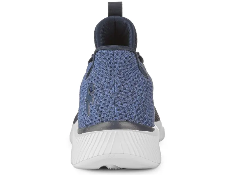 Obuv polobotka CXS BARBADOS, modro-bílá, vel. 47