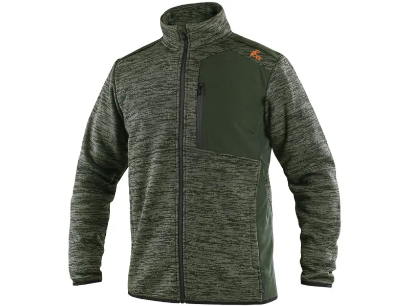 Mikina CXS 4ENVI HAMPTON, pánská, khaki, vel. 4XL