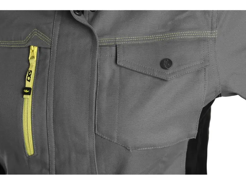 Blůza CXS STRETCH, dámská, šedo-černá, vel. 52