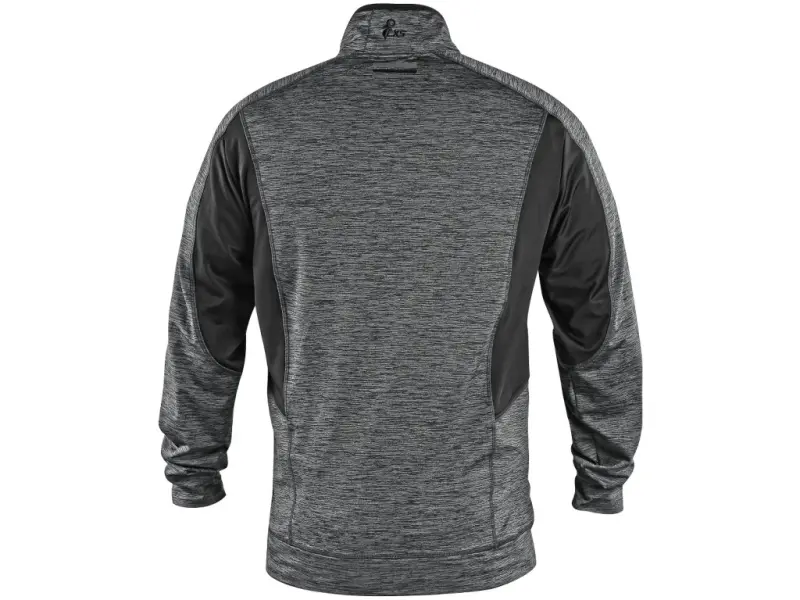 Mikina CXS LEONIS, šedo - černá, vel. 2XL