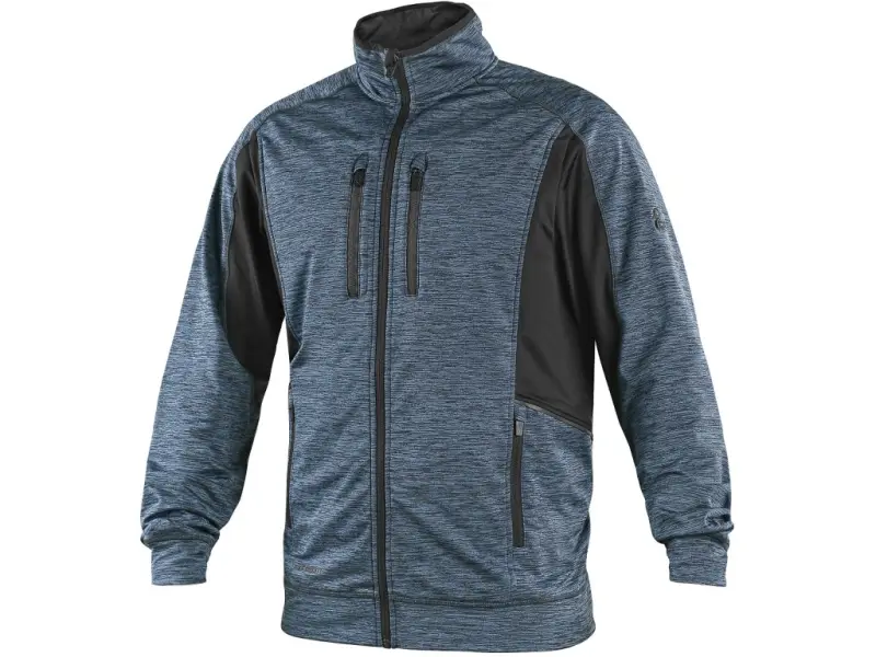 Mikina CXS LEONIS, modro - černá, vel. 2XL