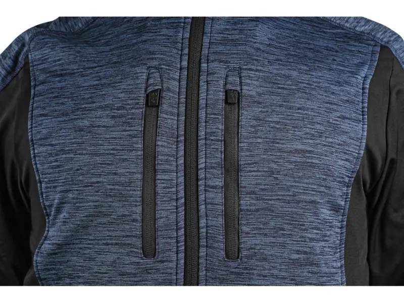 Mikina CXS LEONIS, modro - černá, vel. 3XL