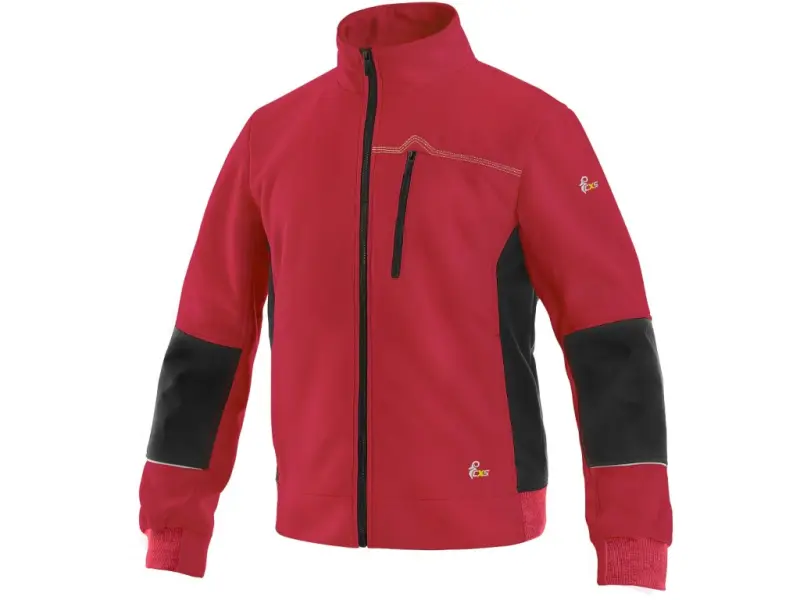 Mikina CXS TEXAS, pánská, červeno - černá, vel. L
