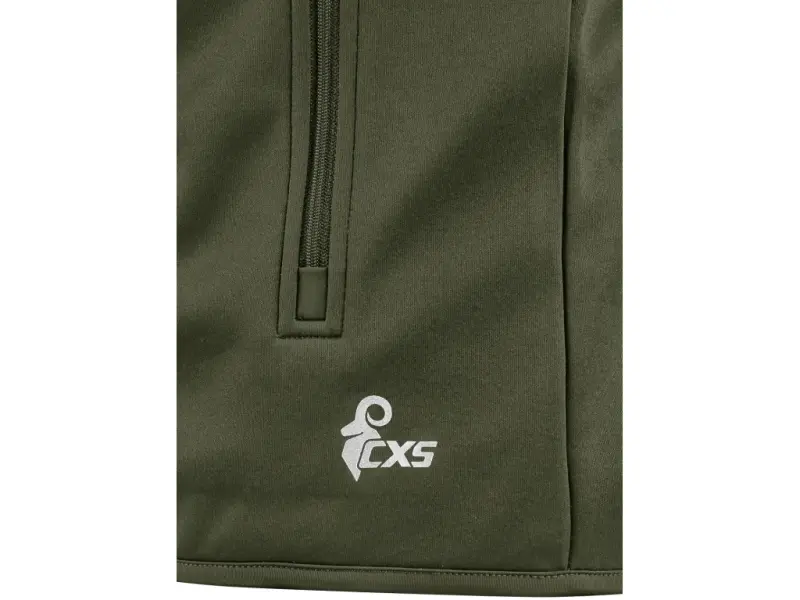 Mikina CXS TORONTO, pánská, khaki, vel. 2XL