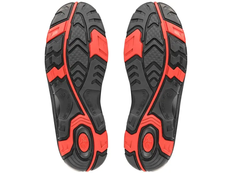 Trezwik CXS ROCK DIORIT S3, kolor czarno-czerwony, roz. 42