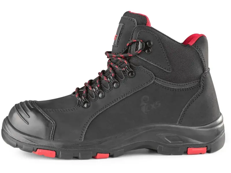 Trezwik CXS ROCK DIORIT S3, kolor czarno-czerwony, roz. 46