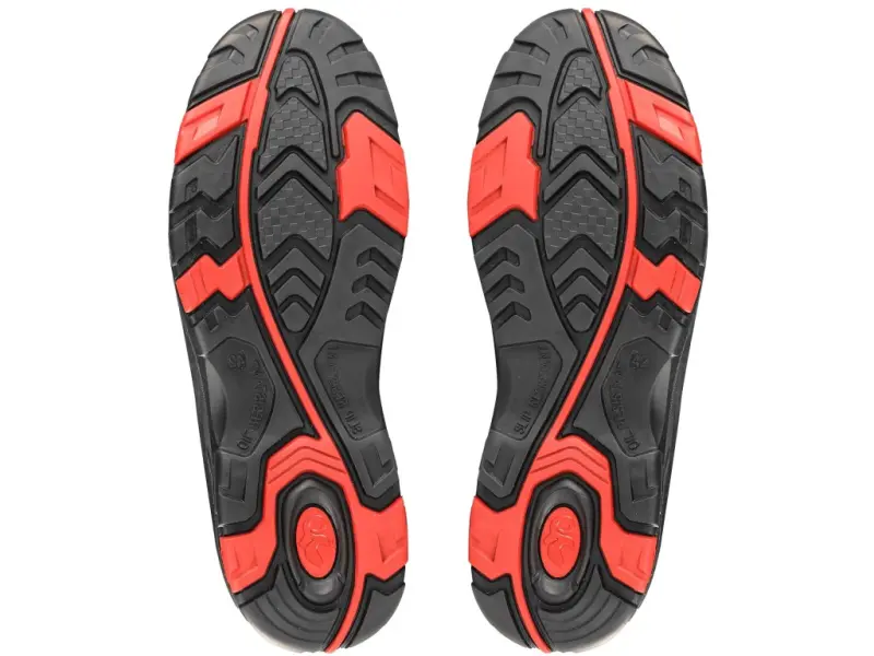 Obuv CXS ROCK APLIT S3, polobotka, černo-červená, vel. 37