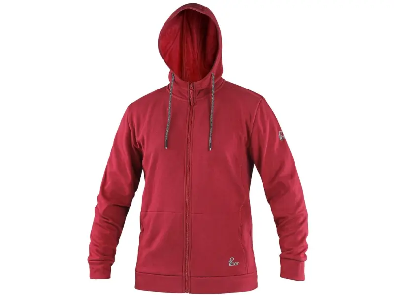 Mikina CXS HARRISON, pánská, červená, vel. 2XL