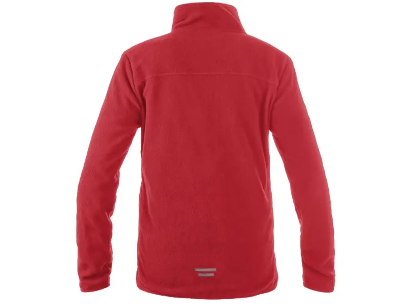 Mikina CXS GRANBY CHILD, dětská, fleece, červená