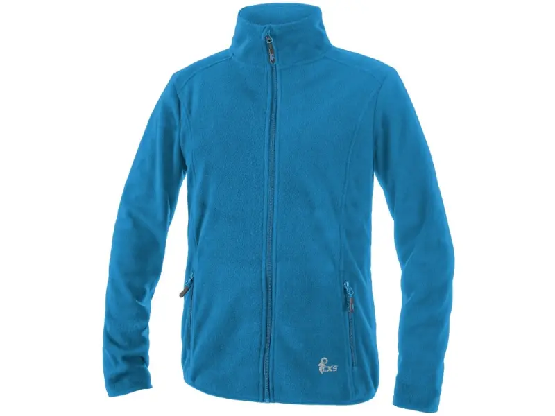 Mikina CXS GRANBY CHILD, dětská, fleece, azurově modrá, vel. 150