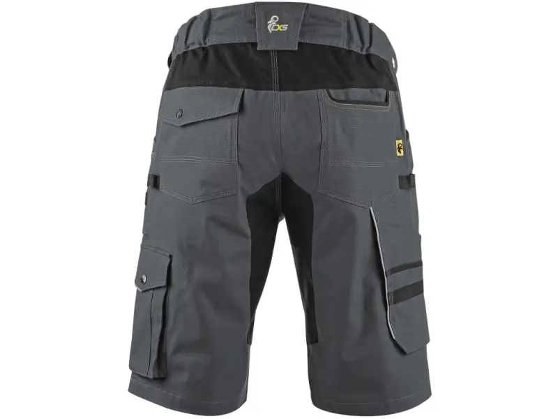 Szorty CXS STRETCH, męskie, kolor ciemnoszaro-czarny, roz. 46