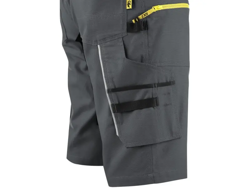 Szorty CXS STRETCH, męskie, kolor ciemnoszaro-czarny, roz. 56