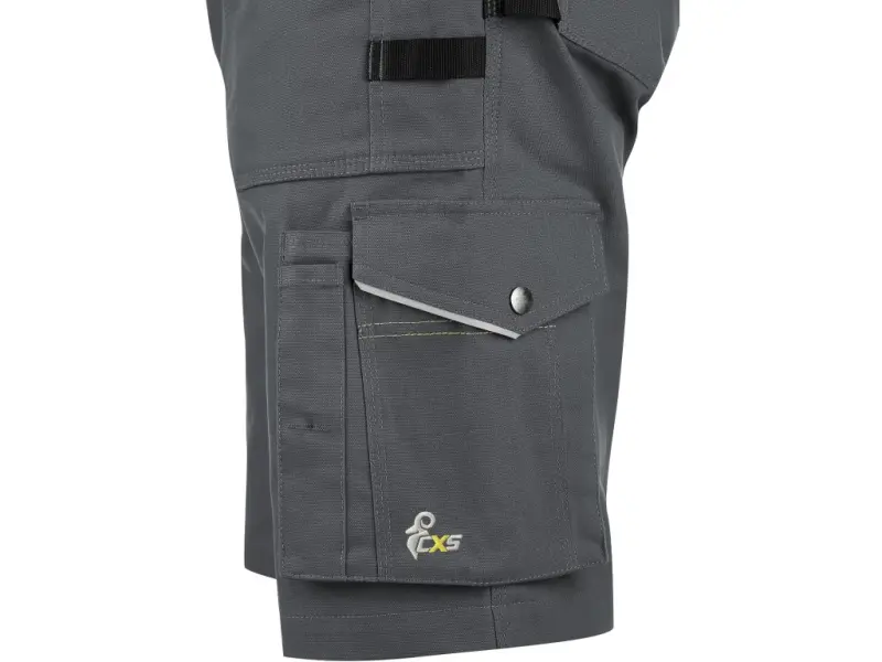 Szorty CXS STRETCH, męskie, kolor ciemnoszaro-czarny, roz. 60