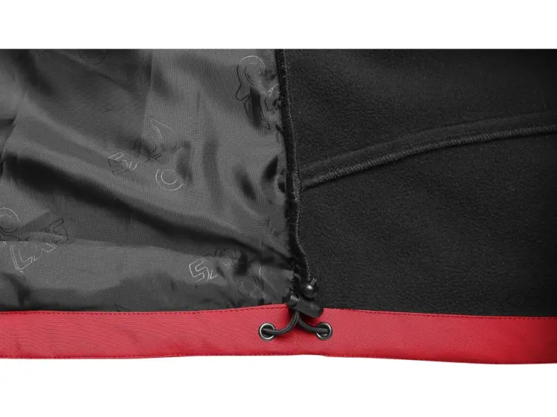 Bunda CXS STRETCH, dětská, softshell, červená, vel. 140