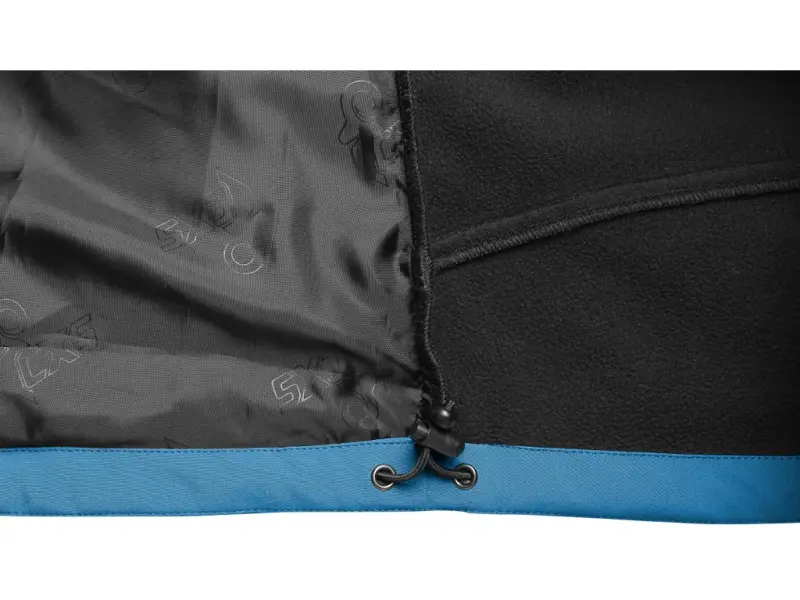 Bunda CXS STRETCH, dětská, softshell, středně modrá, vel. 160