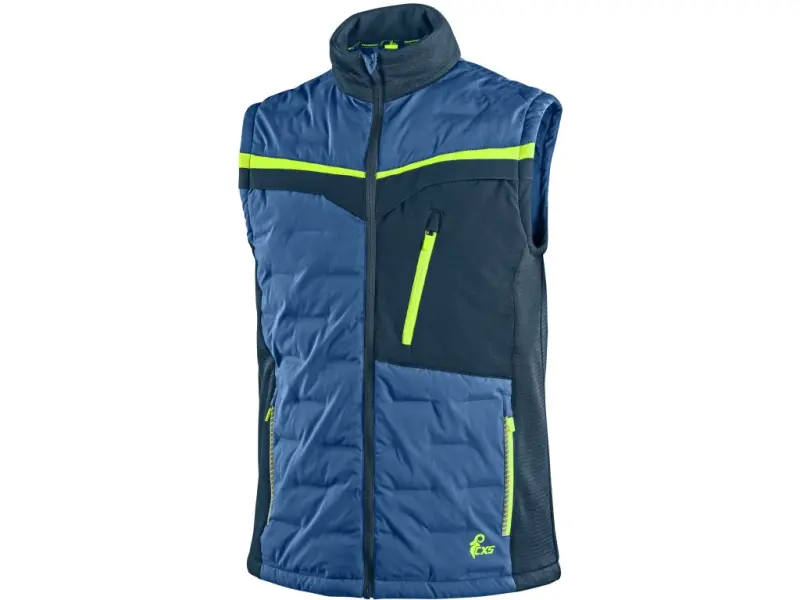 Vesta CXS NAOS, hybrid, pánská, modro-modrá, HV žluté doplňky, vel. 3XL