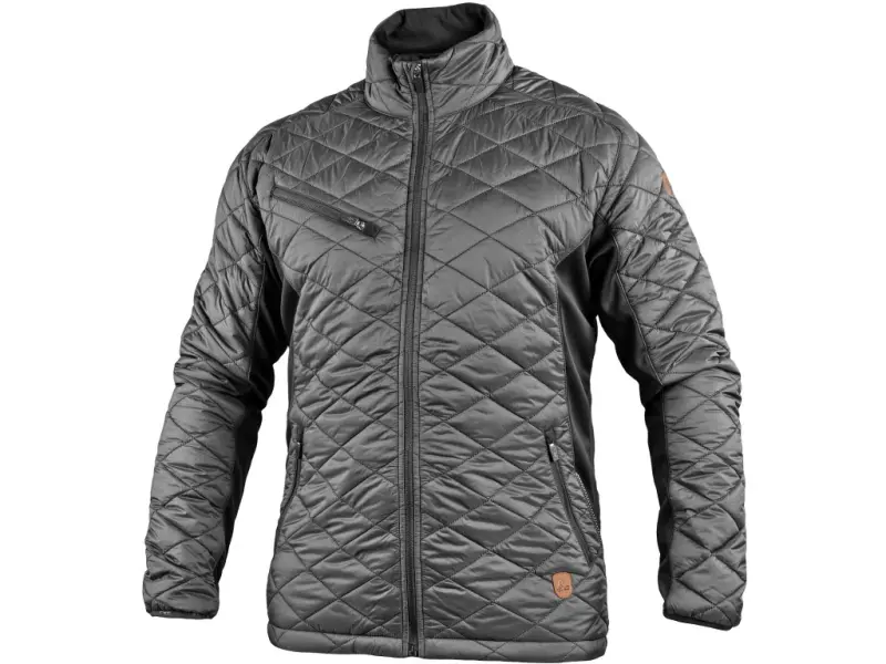 Bunda CXS MALIBU, pánská, šedo-černá, vel. 2XL