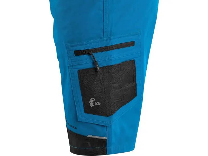 Kraťasy CXS SOLIS FLEX, pánské, modro-černé, vel. 50
