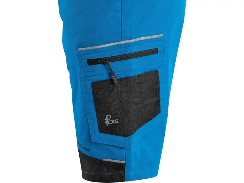 Kraťasy CXS SOLIS FLEX, pánské, modro-černé, vel. 56