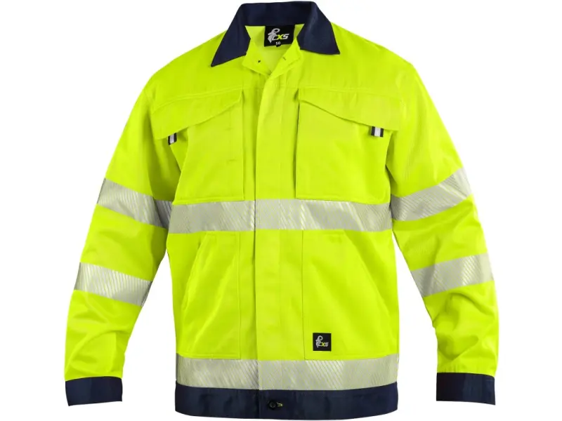 Blůza CXS NORWICH, výstražná, pánská, žluto - modrá, vel. 46