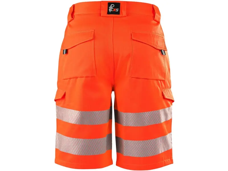 Kraťasy CXS NORWICH výstražné, pánské, oranžovo-modré