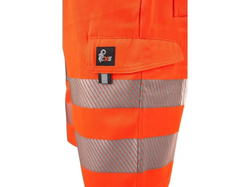 Kraťasy CXS NORWICH výstražné, pánské, oranžovo-modré, vel. 62