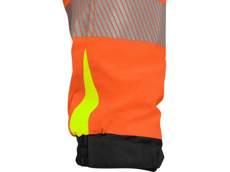 Bunda CXS BENSON, výstražná, zateplená, oranžovo-černá, vel. L