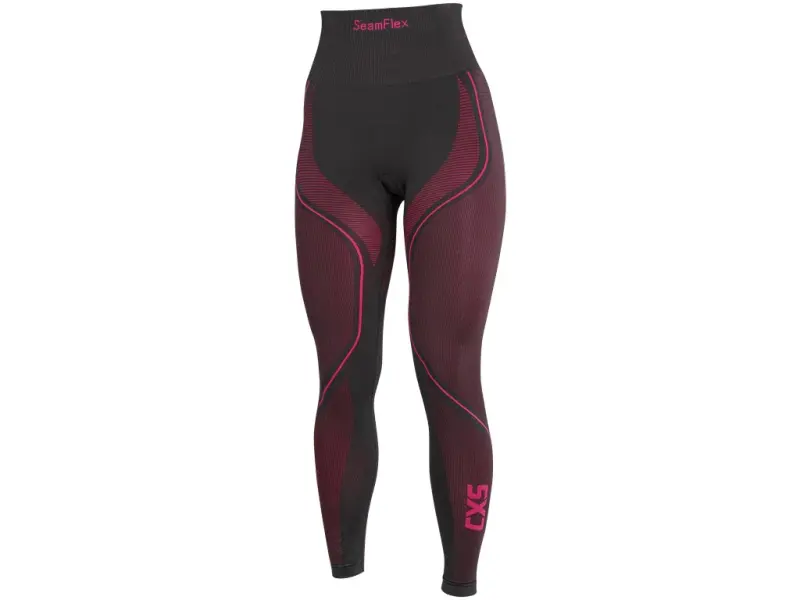 Spodky CXS SeamFlex LADY, dámské, funkční, černo-růžové, vel. M-L