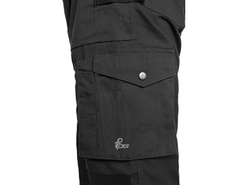 Zahradníky CXS STRETCH, pánské, černé, vel. 60