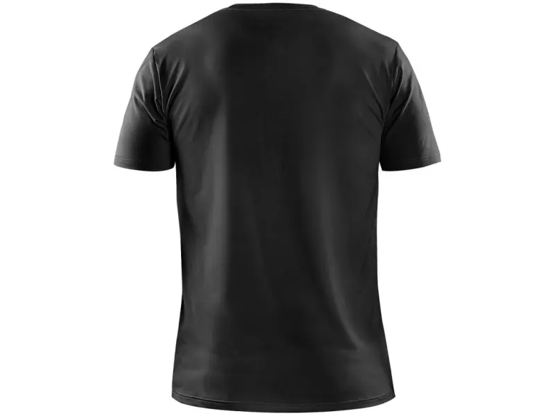 Tričko CXS MOVADO, funkční, krátký rukáv, pánské, černé, vel. 3XL