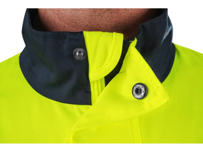 Blůza CXS HALIFAX, pánská, výstražná se síťovinou, žluto-modrá, vel. 60