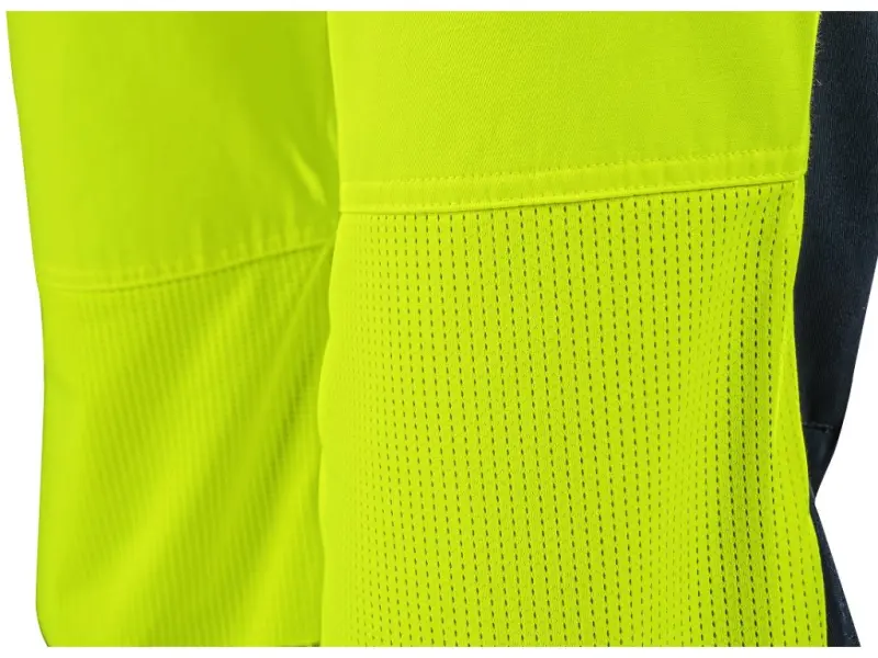 Kalhoty CXS HALIFAX, pánské, výstražné se síťovinou, žluto-modré, vel. 50