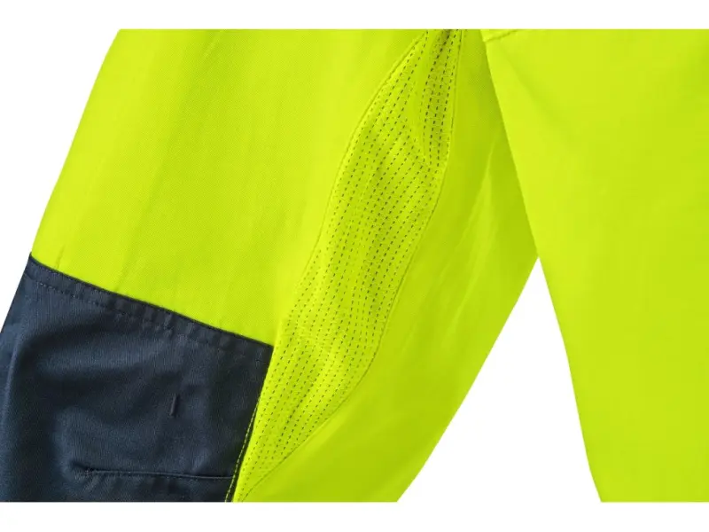 Zahradníky CXS HALIFAX, pánské, výstražné se síťovinou, žluto-modré, vel. 54