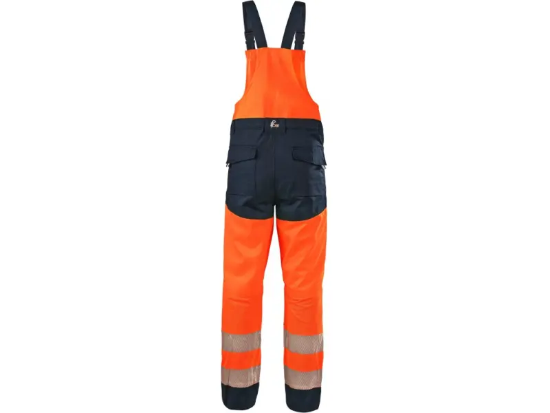 Zahradníky CXS HALIFAX, pánské, výstražné se síťovinou, oranžovo-modré, vel. 48