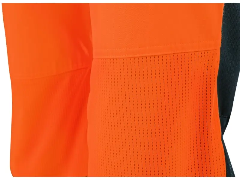 Zahradníky CXS HALIFAX, pánské, výstražné se síťovinou, oranžovo-modré, vel. 50